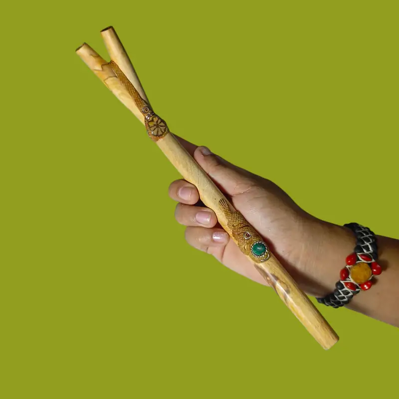 Tepy,s Doble de Madera y Chonta y Palo Santo : Armonía y Conexión Ancestral