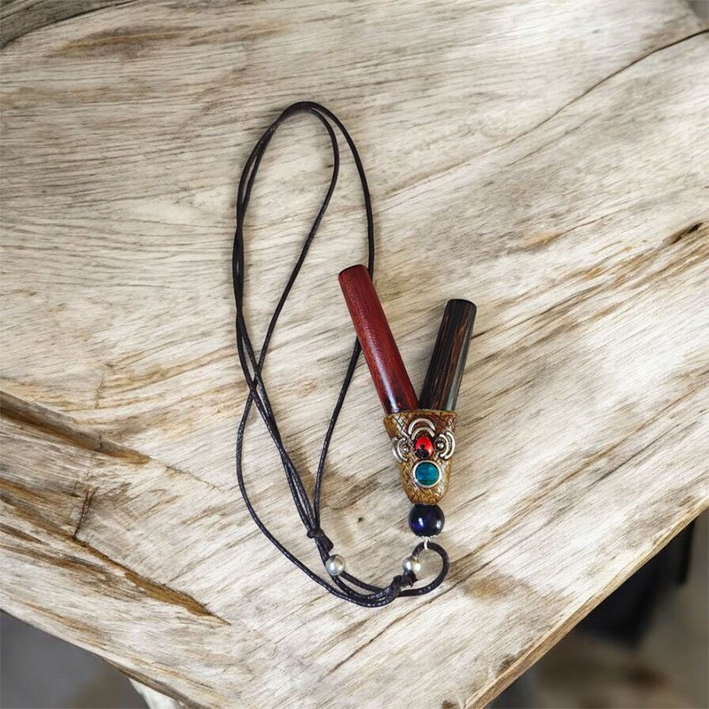 Kuripe Collar Portátil para Rapé - Imagen 2