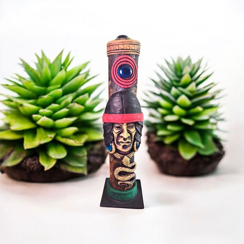 Saumerio Ecológico Decorado con Símbolos de la Amazonía