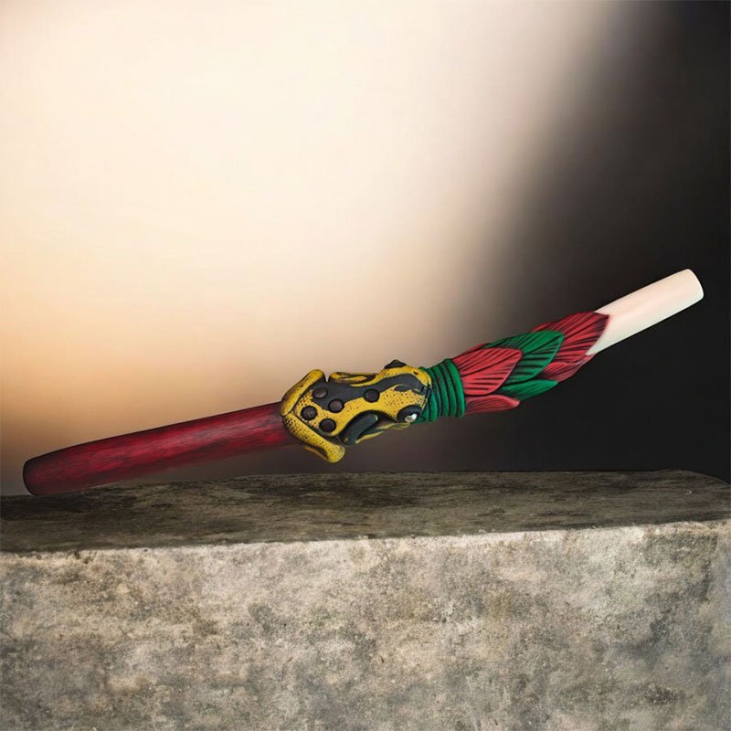 Tepys Ancestrales de Madera y Hueso con Animales Amazónicos - Imagen 3