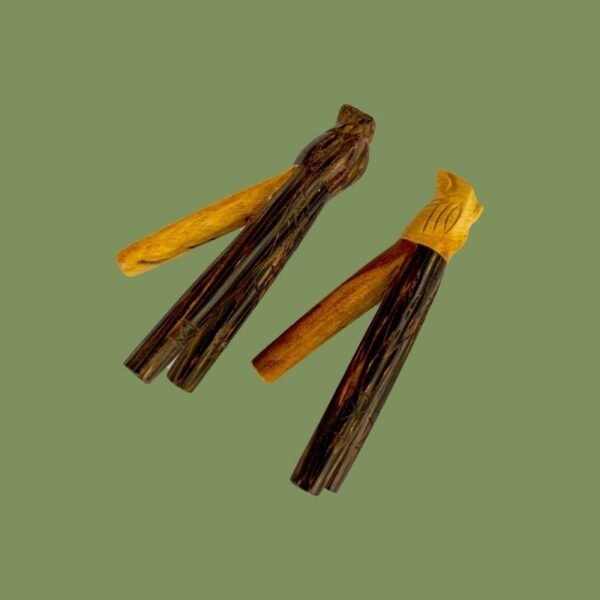 Kuripes Doble en Pedra y Palo Santo (Jaguar y Aguila)