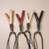 Kuripe de Collar: Arte en Madera de Chonta, Palo Santo y Hueso
