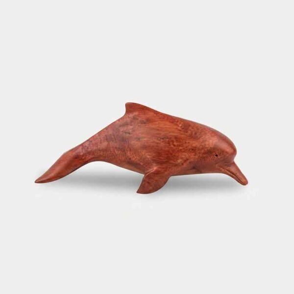 Figura Decorativa de Animales Amazónicos Tallada en Madera de Palisangre - Artesanía del Amazonas